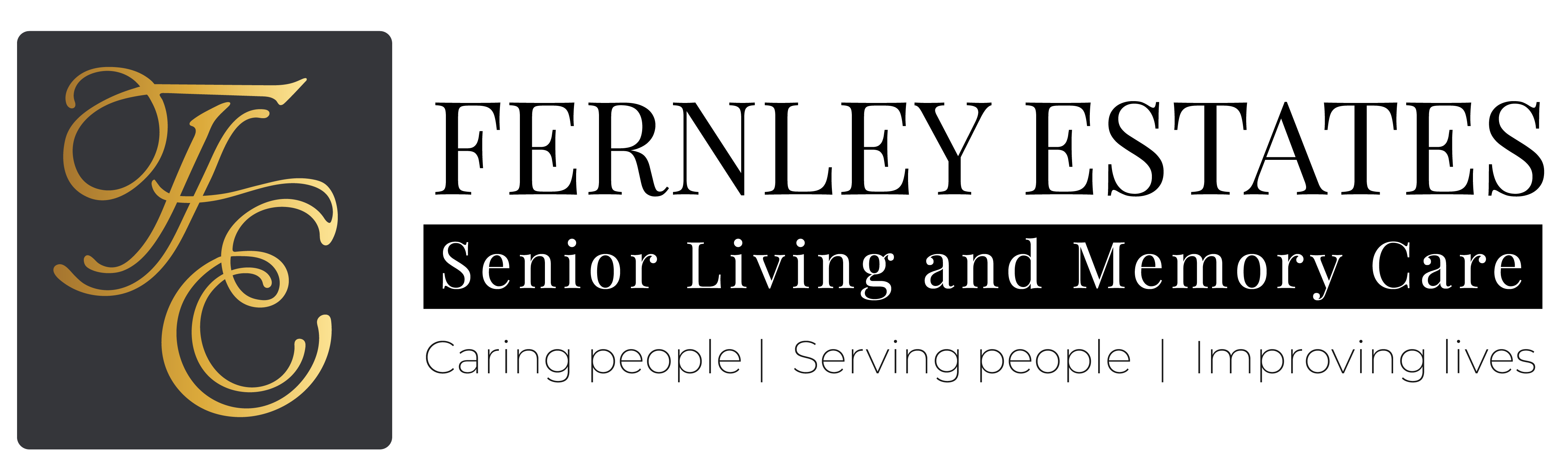 Senior living and memory care logo.